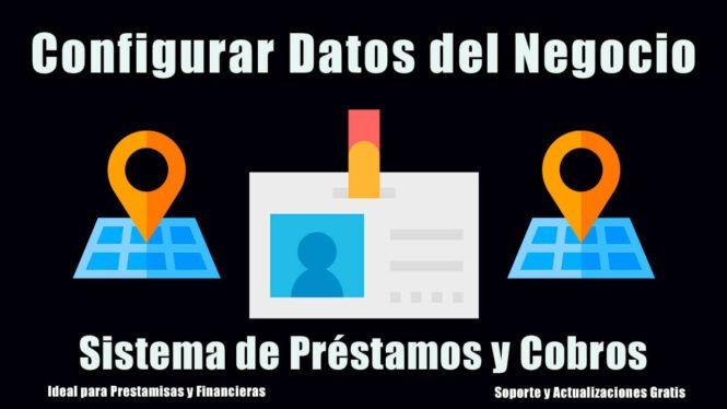 configurar datos y logo del negocio