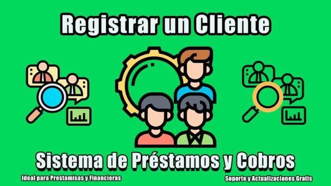 Registrar un Cliente en El Prestamista