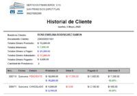 Historial de Clientes