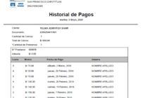 Historial de Pagos