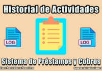 Historial de Actividades (Logs)
