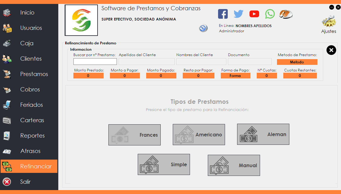 Refinanciación de Prestamos