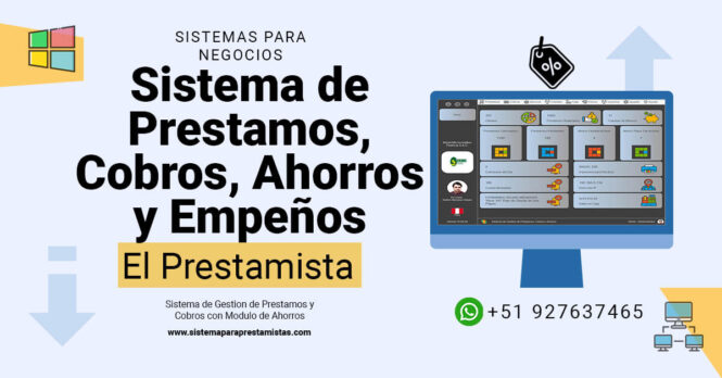 sistema de prestamos y cobros